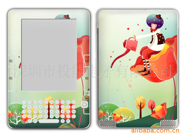 【工厂定制amazon kindle DX亚马逊读书器 彩贴 个性皮肤】价格,厂家,图片,其他数码产品及配件,深圳市投能电子-